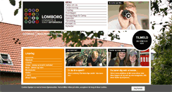 Desktop Screenshot of lomborg-efterskole.dk